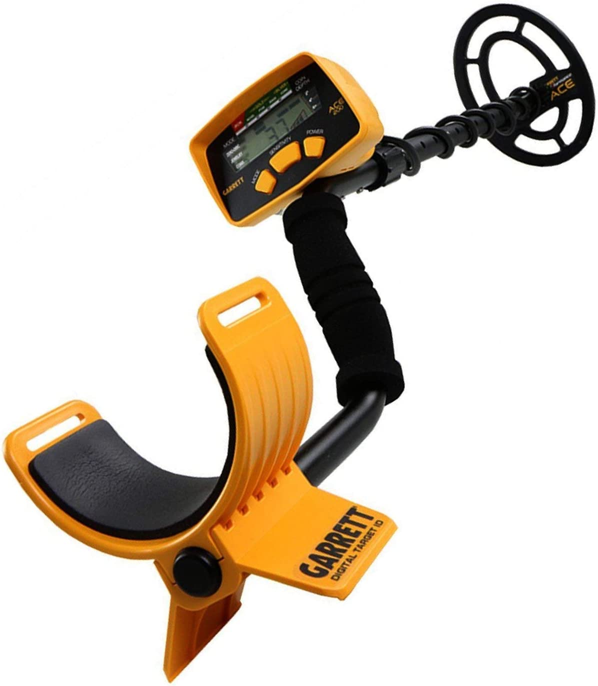 Garrett ACE 200 Metal Detector with Waterproof Search Coil and Treasure Sound Headphone