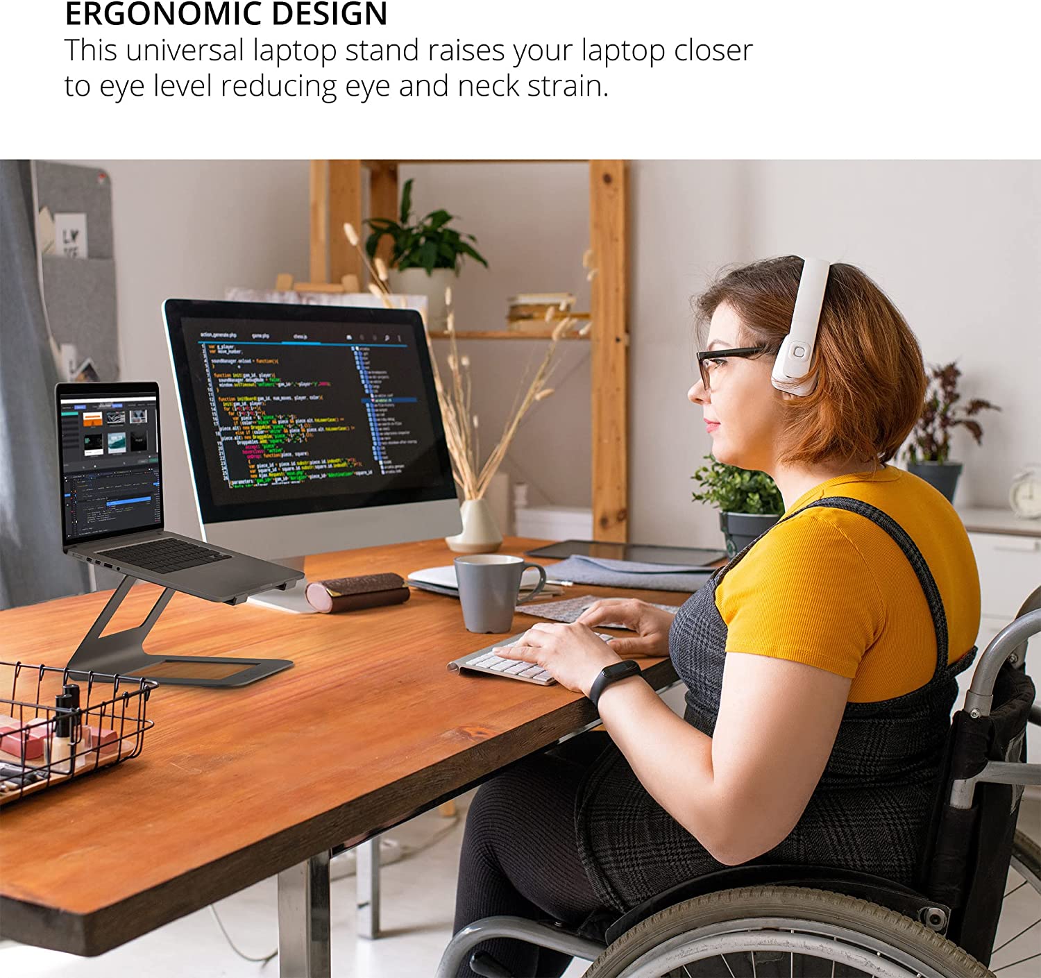 Kanto Ergonomic Universal Riser Laptop Stand - LE1