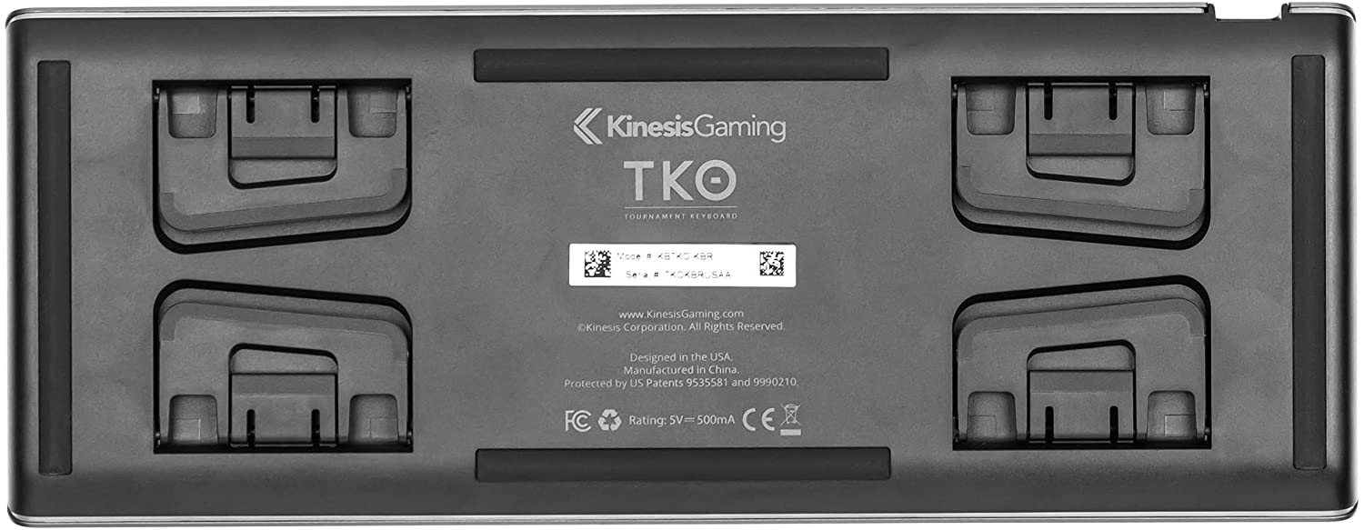 KINESIS Gaming TKO Tournament Keyboard and Travel Case