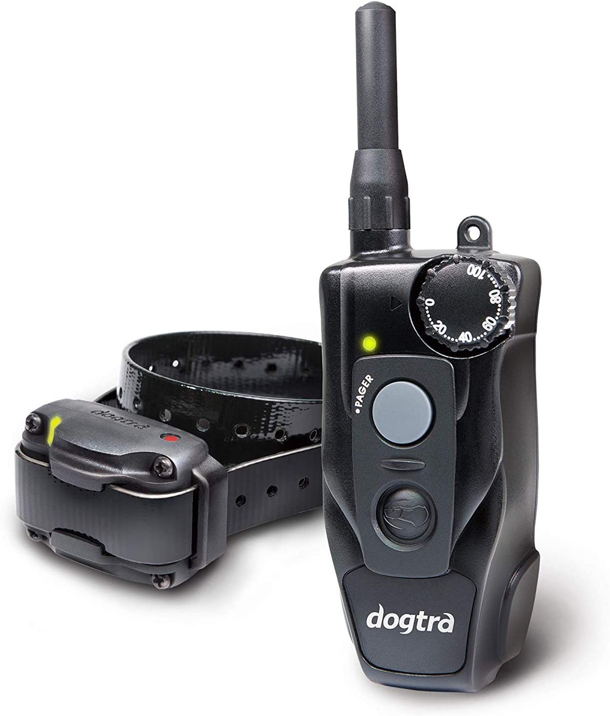 Dogtra 200C Remote Training Collar - 1/2 Mile Range, Rechargeable, Waterproof - Plus 1 iClick Training Card, Jestik Click Trainer - Value Bundle
