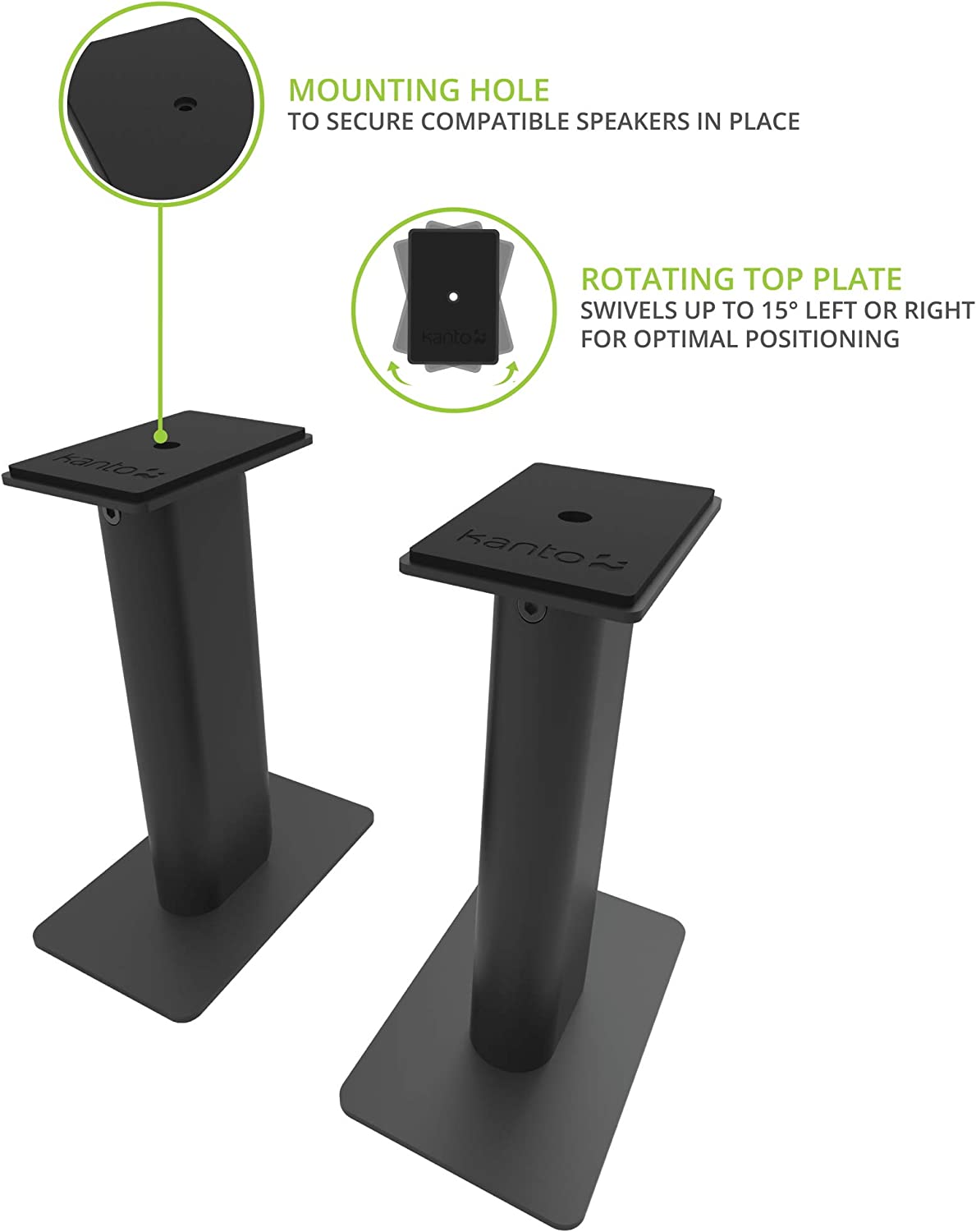Kanto Universal Desktop Speaker Stand