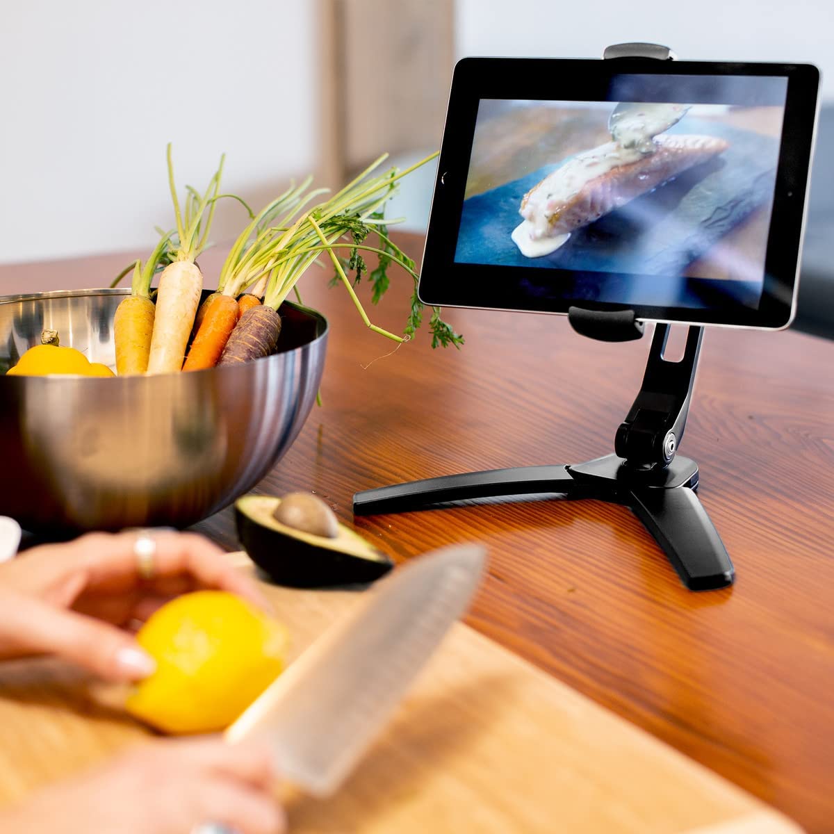 Kanto Universal Phone and Tablet Stand with Extended Arm and Mounting Bracket