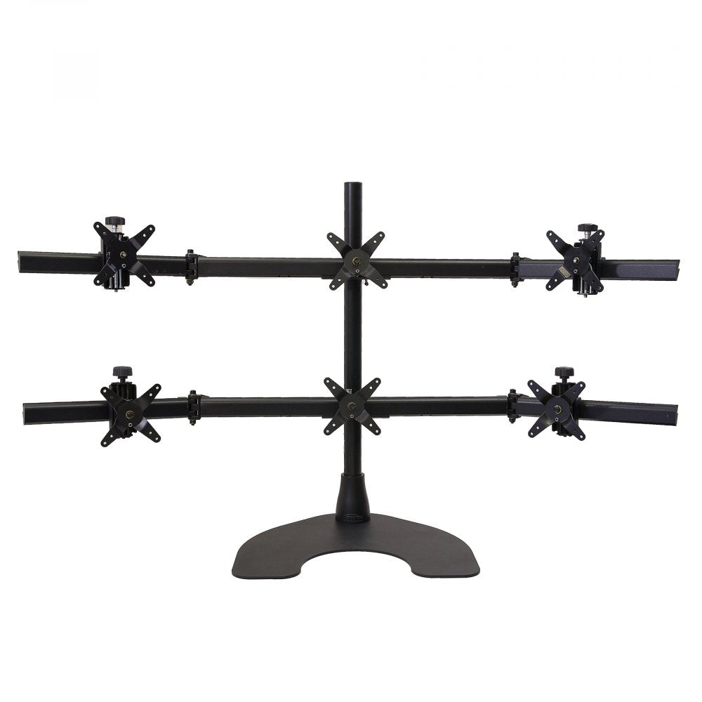 Ergotech Six Monitor Desk Stand