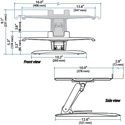 Ergotron Neo-Flex Notebook Lift Stand-33-334-085