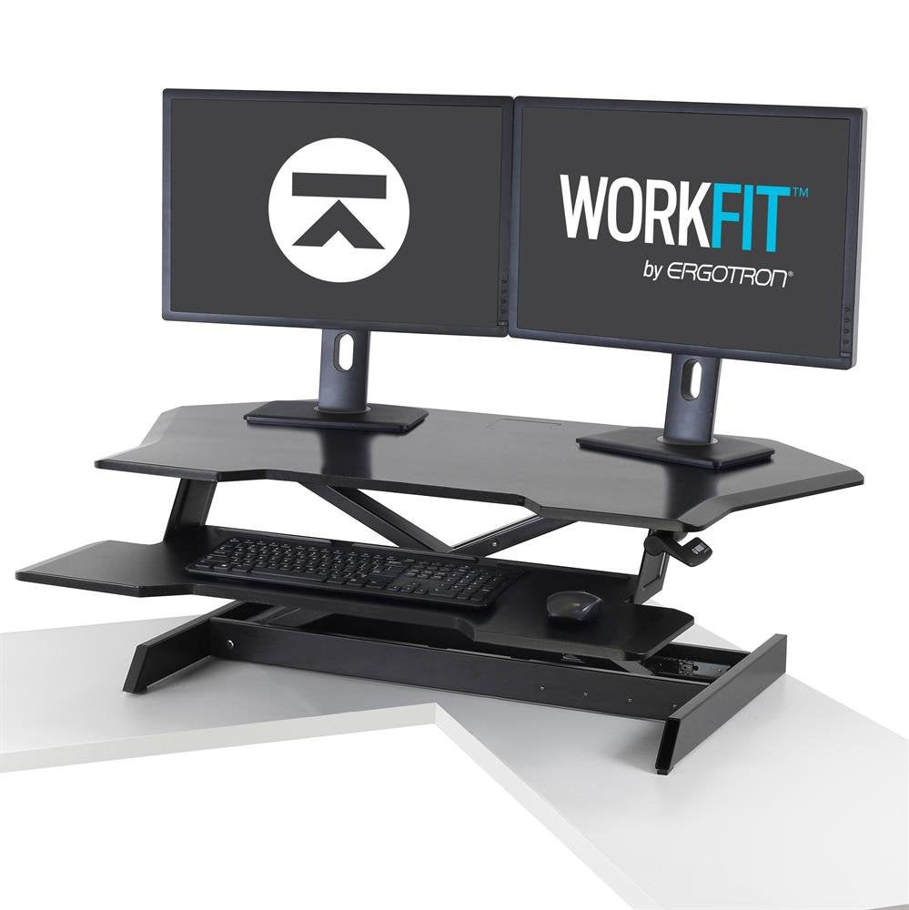 Ergotron WorkFit Corner-standing desk converter-33-468-921