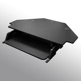 Workrite Solace Desktop Corner Standing Desk Converter SOL-CU-DT-B