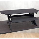 Workrite Solace HD Desktop Standing Desk Converter SOL-HD-DT-B