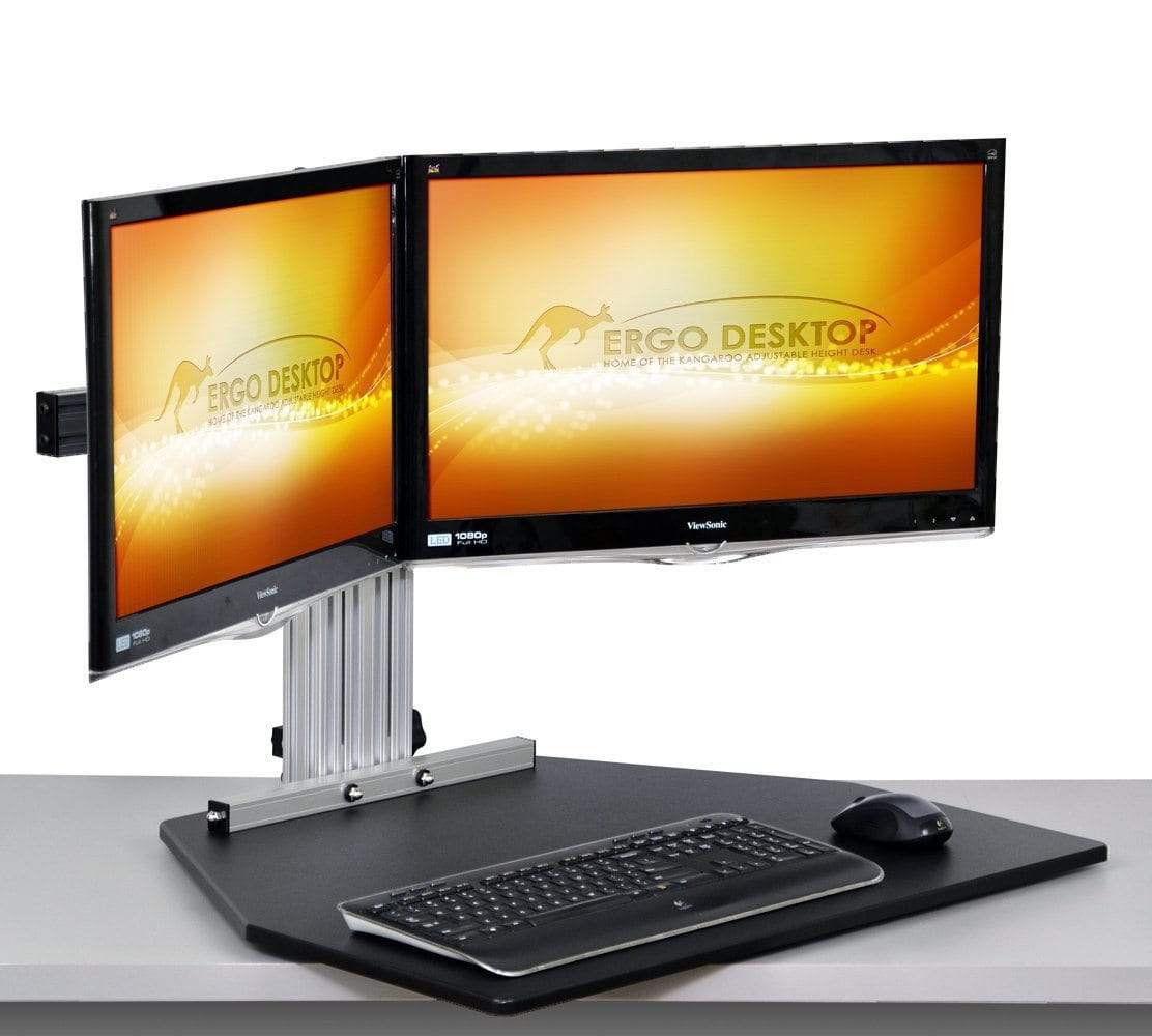Ergo Desktop Workstation Monitor Mounts Black / None / None Ergo Desktop Wallaby Elite