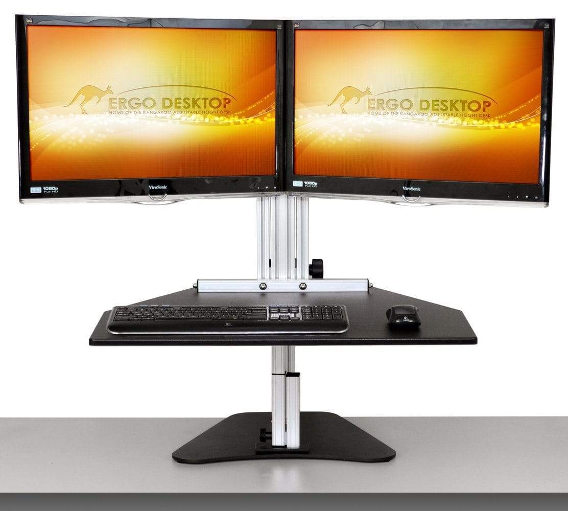 Ergo Desktop Workstation Monitor Mounts Black / None / None Ergo Desktop Wallaby Elite