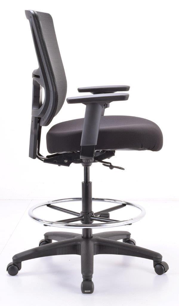 Eurotech Office Chair APOLLO II MESH BACK / None Eurotech apollo II extended height stool