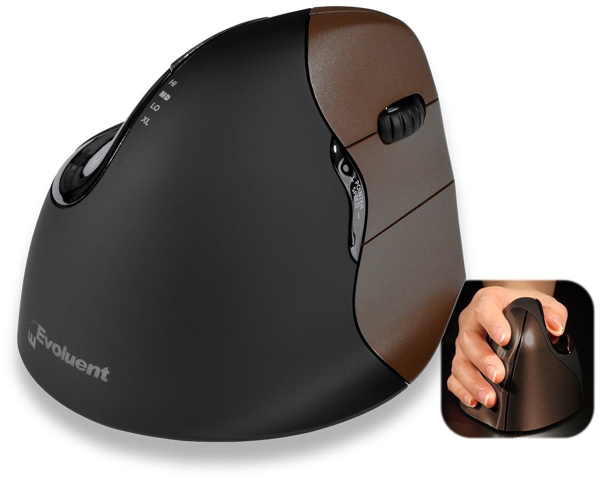 Evoluent Mouse Evoluent VerticalMouse 4 Small Wireless