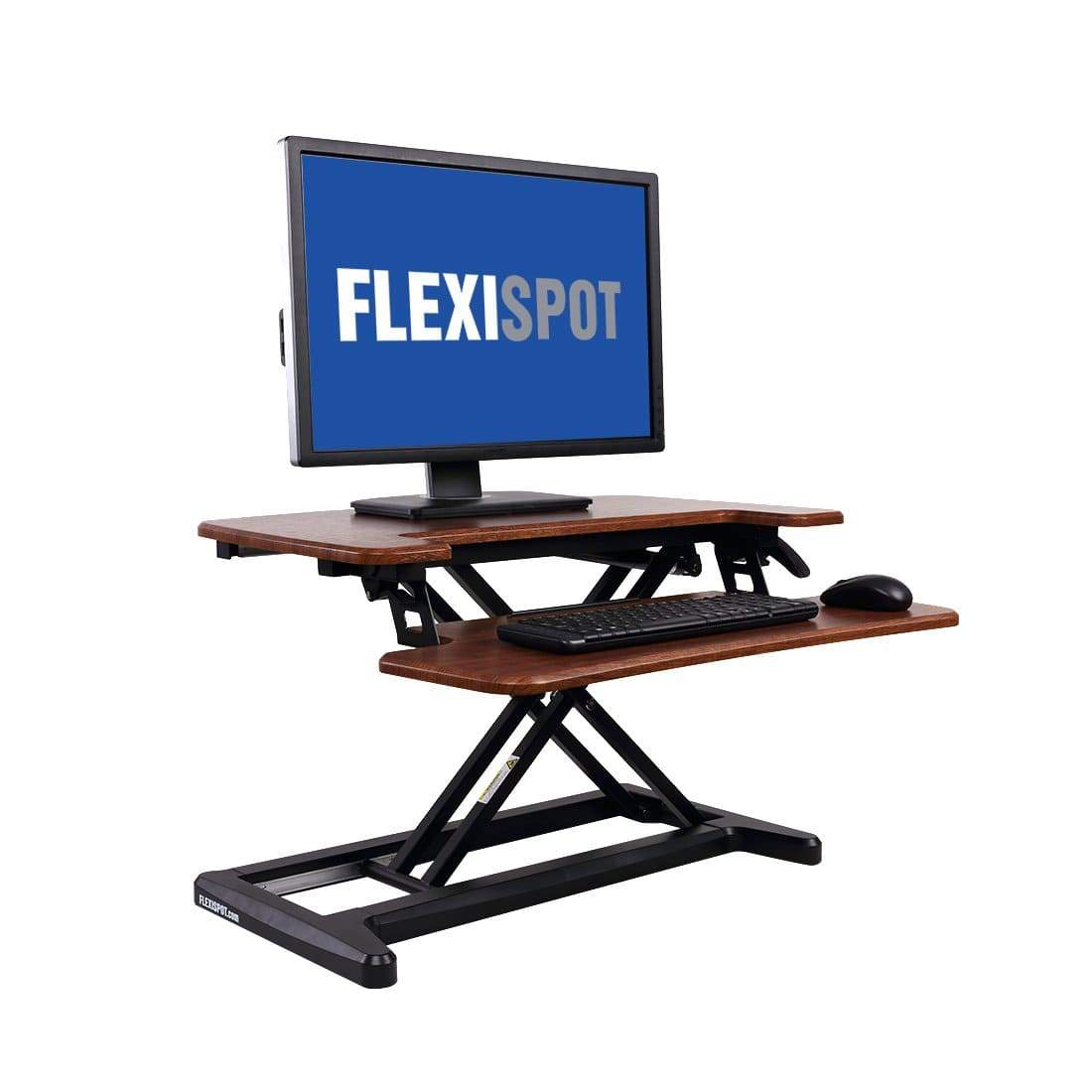 FlexiSpot Desk Riser 28 INCH / MAHOGANY FlexiSpot AlcoveRiser M7 Standing Desk 28″ / 35″