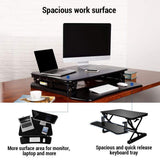 FlexiSpot Desk Riser 35 INCH / BLACK FlexiSpot ClassicRiser