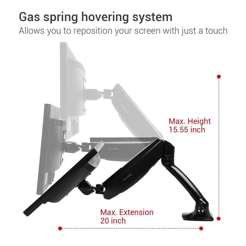 FlexiSpot Monitor Arm FlexiSpot Single Monitor Mount-Standard Option 10″-27″ F7