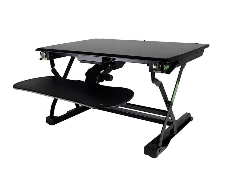 Goldtouch EasyLift Pro Sit Stand Desk With Keyboard Tray - KOV-ELP-B