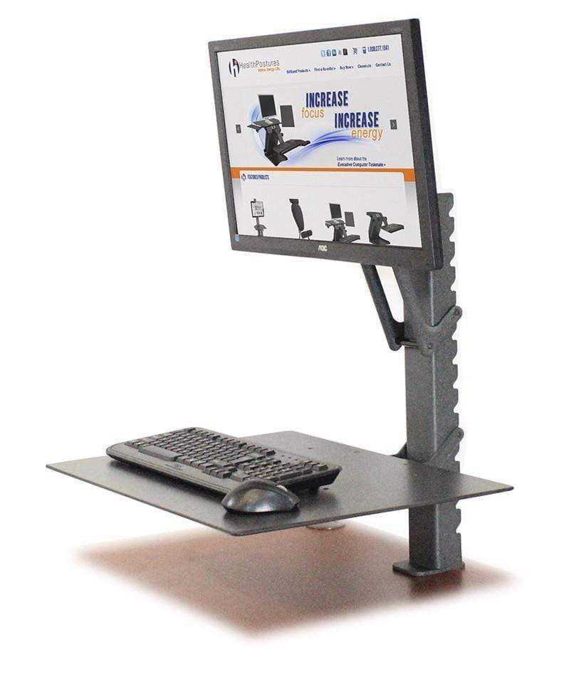 HealthPostures Assisted Lift Standing Desks HealthPostures 6400 askMate EZ Computer Station