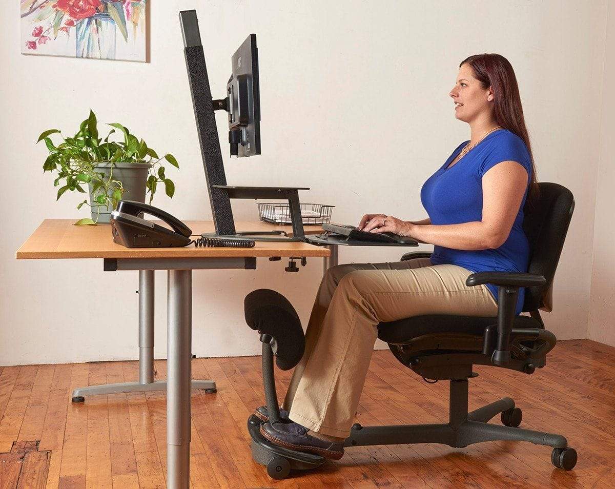 HealthPostures Sit-Stand Chair HealthPostures 5100 Stance Angle Sit-Stand Chair