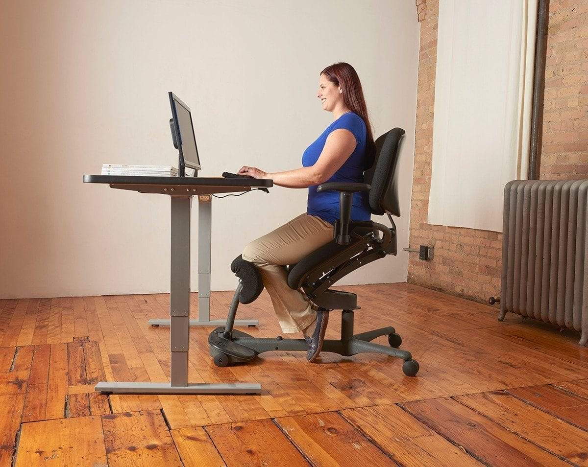 HealthPostures Sit-Stand Chair HealthPostures 5100 Stance Angle Sit-Stand Chair