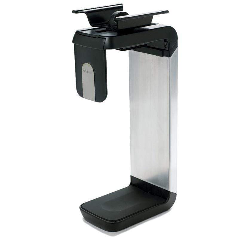 Humanscale CPU Holder Black with Brushed Aluminum Humanscale CPU600 CPU HOLDER