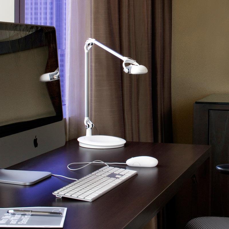 Humanscale Desk Lamp Desktop Base / White Humanscale Element 790 Task Light