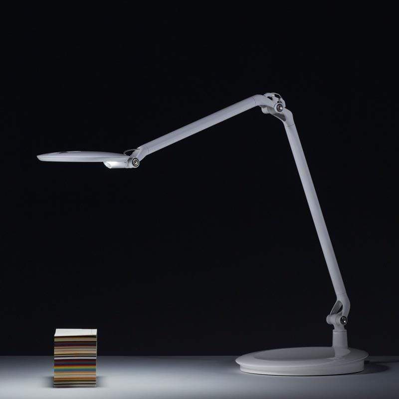 Element Disc LED Light by Humanscale Chose Color Silver Mount Clamp