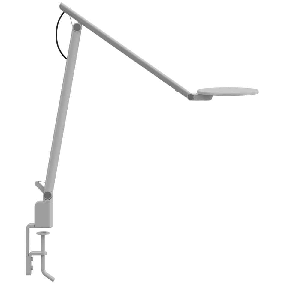 Humanscale Lighting Nova Task Light / Clamp Base / Light Gray Humanscale NOVA TASK LIGHT