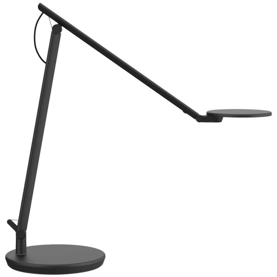 Humanscale Lighting Nova Task Light Extended Arms / Desktop Base / Jet Black Humanscale NOVA TASK LIGHT