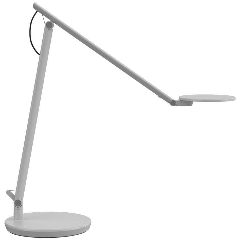 Humanscale Lighting Nova Task Light Extended Arms / Desktop Base / Light Gray Humanscale NOVA TASK LIGHT