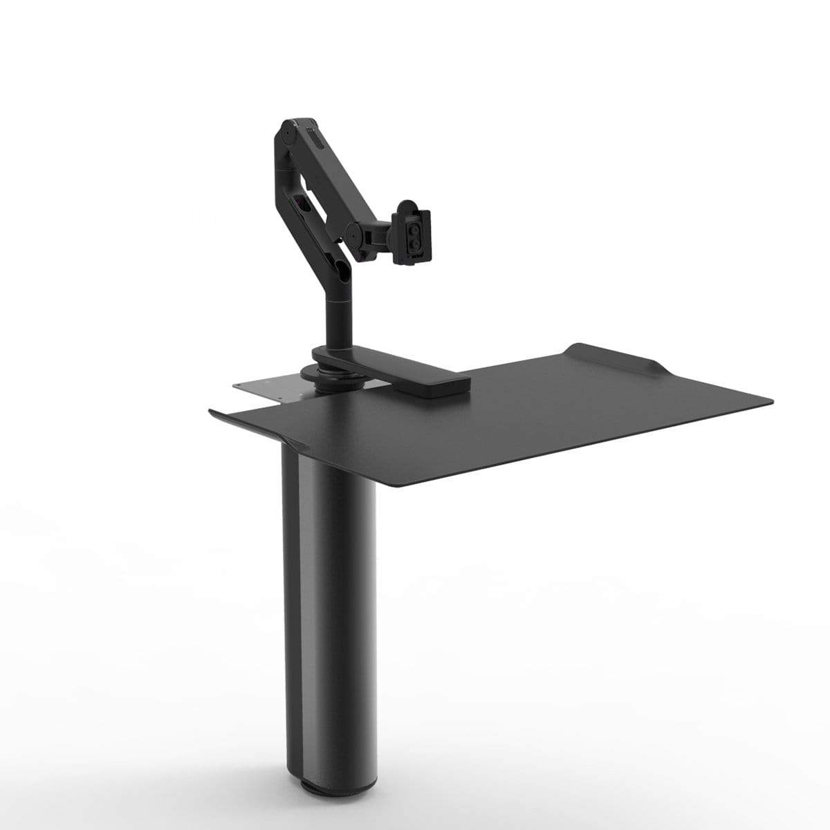 Humanscale Under Desk Black / M8 Monitor Arm Mount (Arm Sold Separately) Humanscale QUICKSTAND UNDER DESK