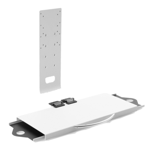 Innovative Keyboard Tray / Monitor Holder White Innovative Model 8209 – Flip-Up Keyboard Tray / Monitor Holder