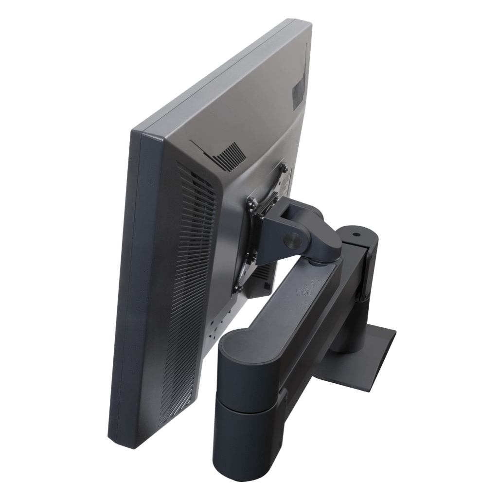 Innovative Monitor Arm Flat White / 2 – 13 lb monitor Innovative 7500 Heavy Duty Deluxe Single Monitor Arm