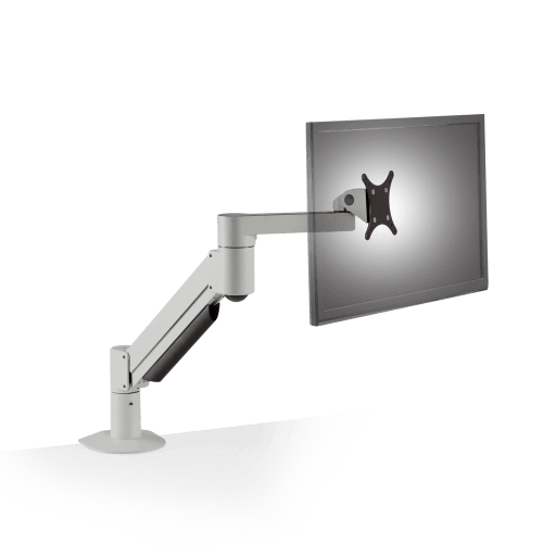 Innovative Monitor Arm Silver / 2 – 13 lb monitor Innovative 7500 Heavy Duty Deluxe Single Monitor Arm