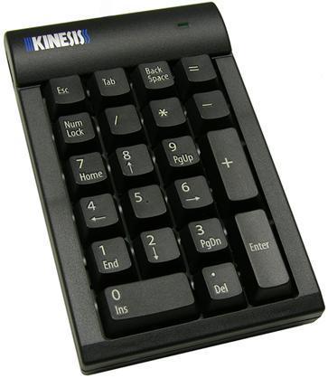 Kinesis Low-force Keypad for PC-AC210USB-blk