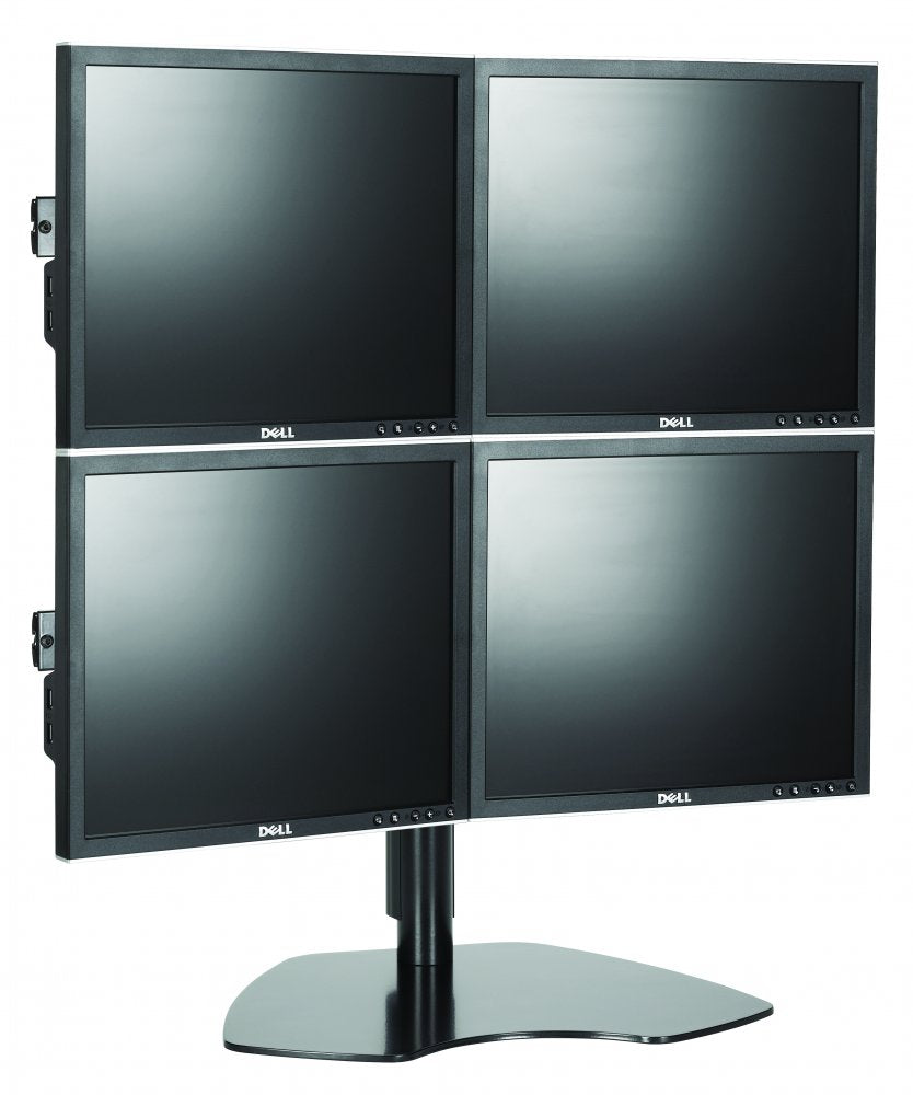 Chief Quad Monitor Stand Model KTP440B or KTP440S up to 24" Each