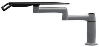 SpaceCo SpaceArm Stubby Plus Single Arm with Laptop Platform
