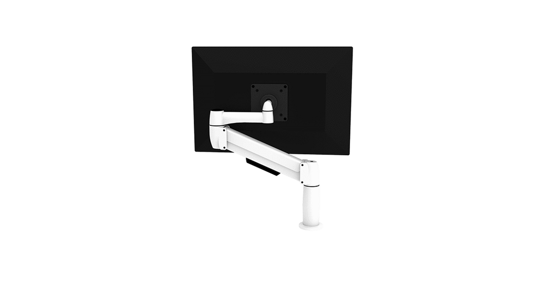 SpaceCo Single Monitor Arm VESA / BOLT THROUGH / PLATINUM SpaceCo SpaceArm Single Standard Arm