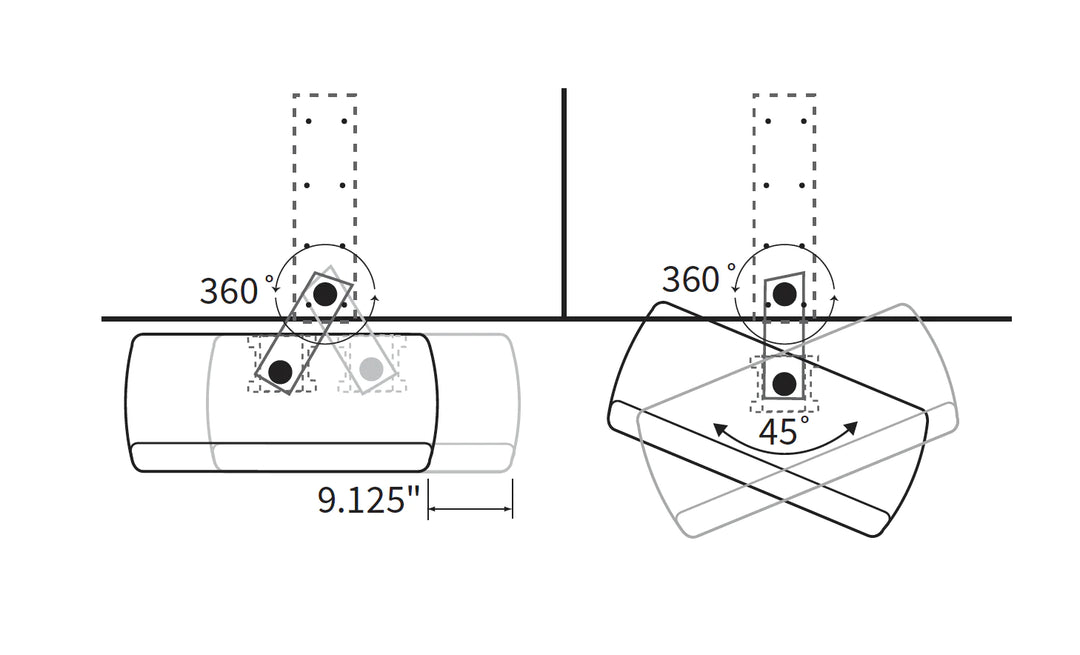 WorkRite Swivel Plate-2179-SP