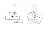 WorkRite Swivel Plate-2179-SP
