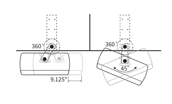 WorkRite Swivel Plate-2179-SP
