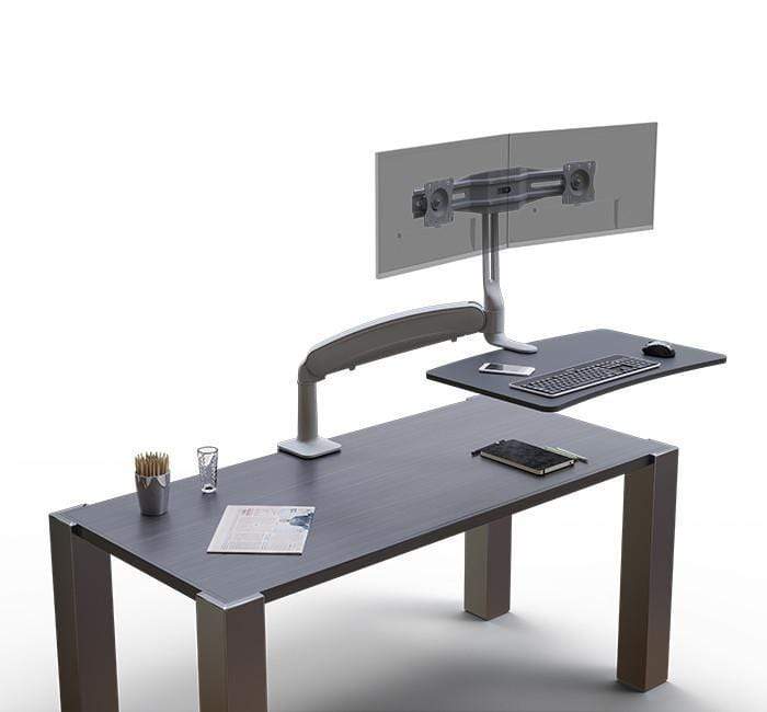 Workrite Sit To Stand Workstation None Workrite Solace Single Sit To Stand Workstation