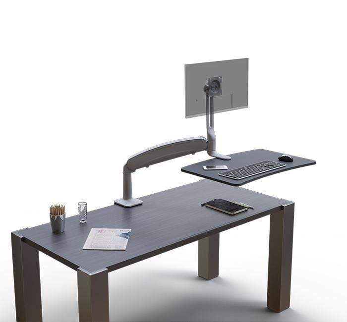 Workrite Sit To Stand Workstation None Workrite Solace Single Sit To Stand Workstation